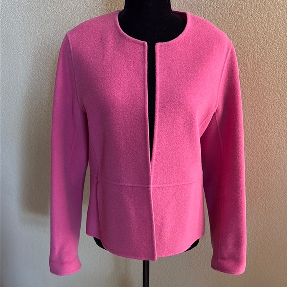 Eileen Fisher Pink Blazer Modern Tailored Design - Picture 3 of 13